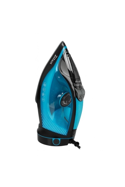 Zilan ZLN 0989 Steam Iron, 2200 W, Ceramic Soleplate, Cordless, Anti-Scale, Vertical Steam, Blue