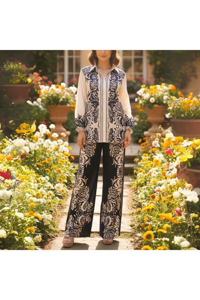 Muchmy Women 2 Piece Clothing Set Ladies 2 Pcs Outfit Set Women Co-ord Set Women Top And Bottom Set