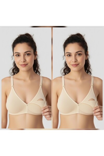ARN HOMEWEAR Women's 2-Piece Breastfeeding Bra