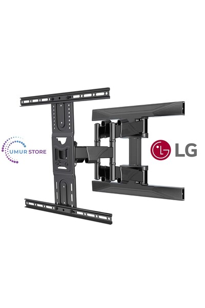 Herz LG 75NANO80A6B 75 inç 190 cm UHD 4K Smart Lcd Led Televizyon Ultra İnce Hareketli Askı Aparatı