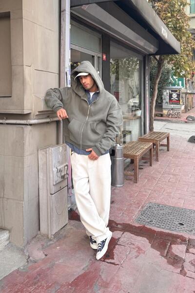 Flaw Wear Illıcıt Bloc Countiyman Embroidered Zipper Hoodie