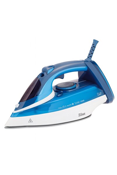 Zilan Fier de călcat ZLN 2908, 3000 W, talpă ceramică, temperatură reglabilă, autocurățare, albastru