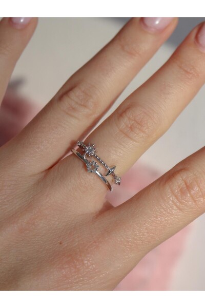 Reorah Collection Starry Flower Ring