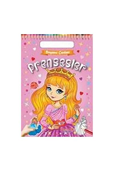 Yumurcak Yayınları Prensesler - Boyama Çantam - Renkli Çıkartmalı