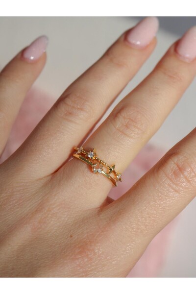 Reorah Collection Starry Flower Ring