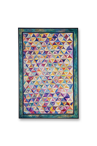 Rugs Modern Halı Muse Geometrik Dağınık Desen Dokuma Taban Vintage Dekoratif ...