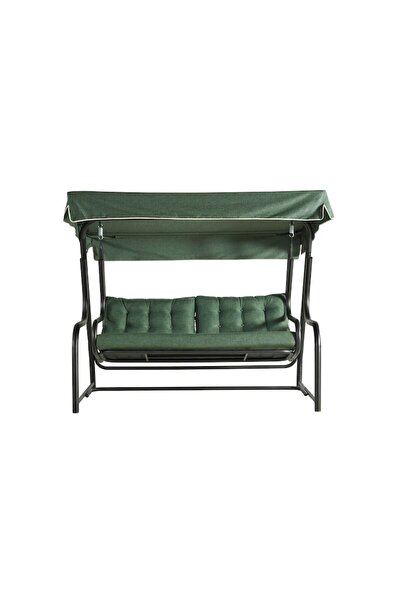 Royal Garden swing for 3 people, UV resistant, metal frame, green, 200 x 120 x 165 cm