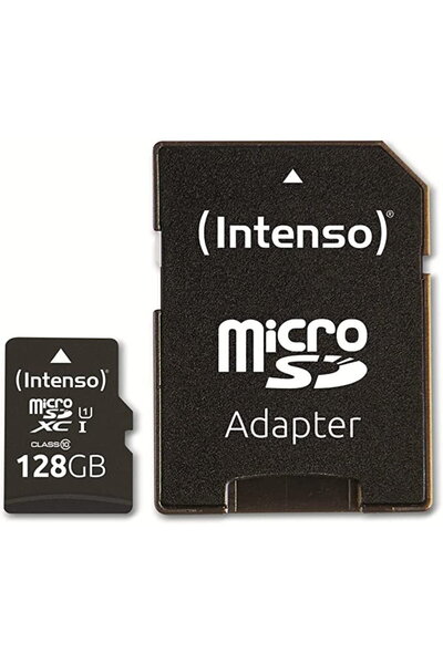 Intenso UHS-I Performance 128 GB microSDXC, memory card (black, UHS-I U1, Class 10)