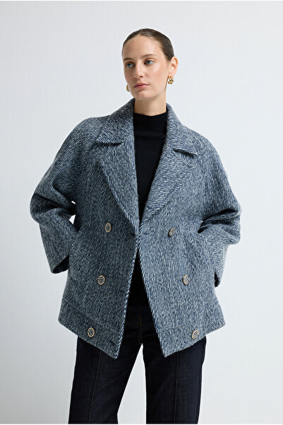 adL Kruvaze Kısa Kaban