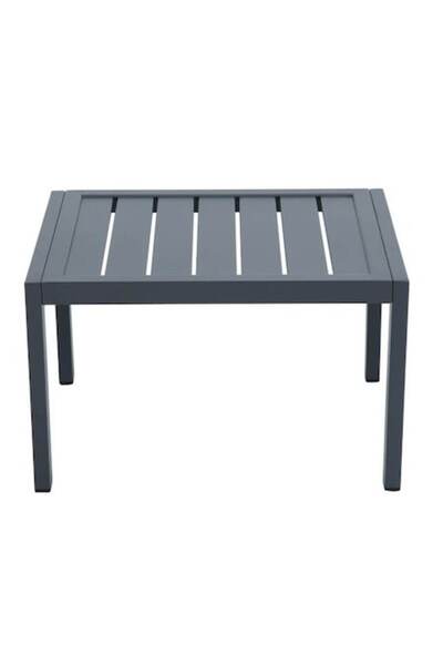 Grandio Mob Melisa Fixed Garden Table, Aluminum, Rectangular, 46 x 35 x 28 cm