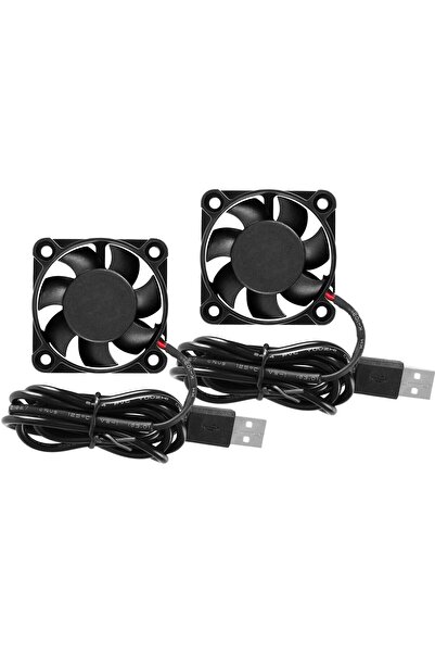 EXCEFORE 40mm 5V USB Cooling Fan 2-Pack