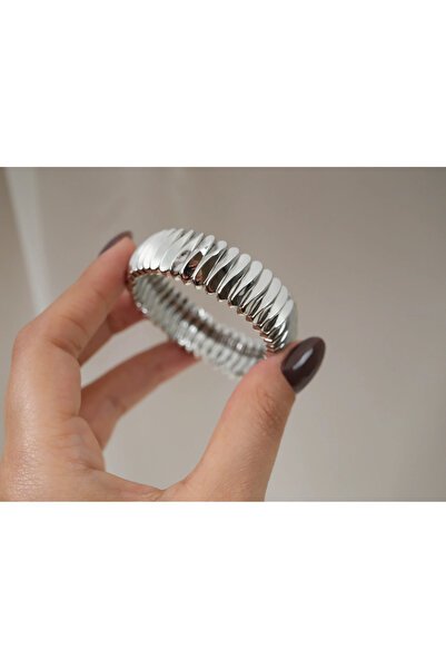 ATELİER TUĞBA Blk113 Shine Elastic Bracelet