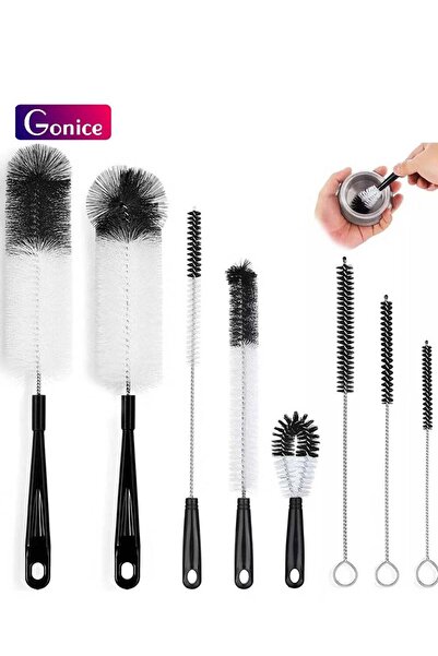 Gonice 8 Pieces Baby Bottle Brush Household Bottle Cleaning