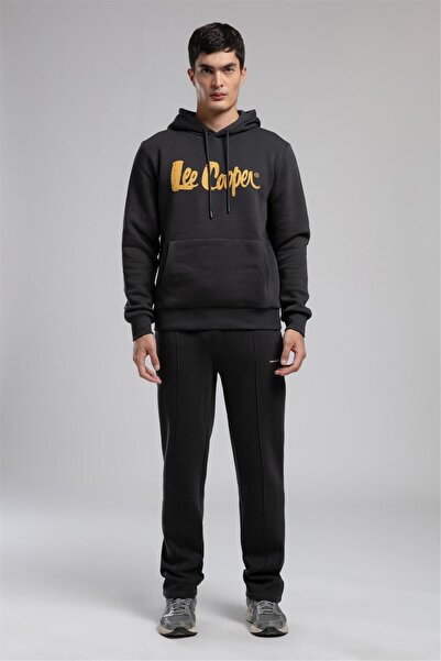 Lee Cooper Kapüşon Yaka Antrasit Erkek Sweatshırt 261 LCM 241060 GREG ANTRASİT