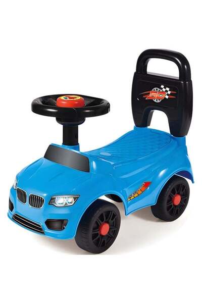 Fun Moment Ride-on Car for Kids with Steering Wheel and Backrest