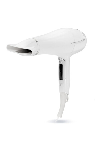 Silk'n Glide Silk'n HD1PEU001 Ionic Hair Dryer, 2200W, 6 speeds, 8 temp. Ceramic heat, 110 km/h, Diffuser, White