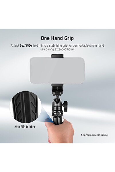 NEEWER Mini Desk Tripod TP29 - 360° Ball Head, Supports 3 kg