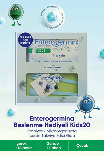 Enterogermina Kids 20_Flakon + Beslenme Çantası Hediyeli