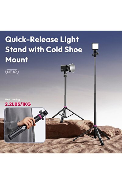 ulanzi MT-89 Extendable Tripod Aluminum 82" Light Stand