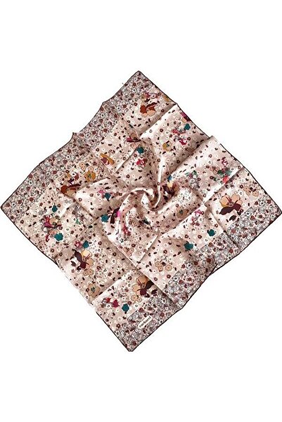 Cacharel وشاح تيفيل حريري - نمط مختلط مسحوق، موديل 8860313 -931-35652