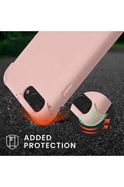 KWmobile Case for Apple iPhone 8 Plus / iPhone 7 Plus, Silicone, Pink, 49916.154