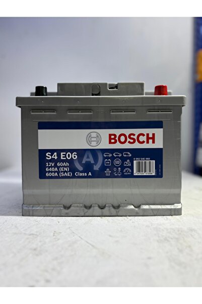 GZM OTO YEDEK PARÇA Bosch akü - 0092S4E060 - 12 V 60 A Start Stop EFB