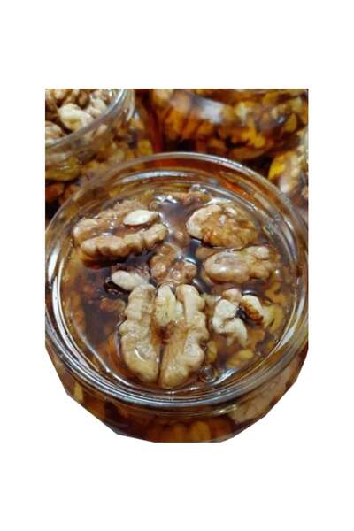 OEM Mountain Honey with Walnut Pieces, jar 480g