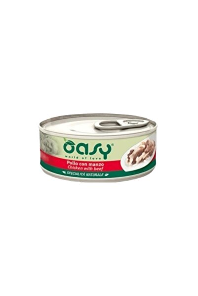 OASY أوسي طعام رطب للقطط البالغة بالدجاج و اللحم البقري 150g