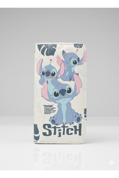 burjalmodah Stitch and his little siblings' card and money wallet - a family "OHANA" message