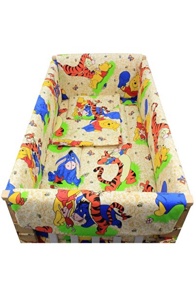 PRICHINDEL Set de lenjerie de pat cu 7 piese, Prichindel, Winnie și Aiurel, c...