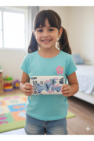 burjalmodah Stitch and his little siblings' card and money wallet - a family "OHANA" message