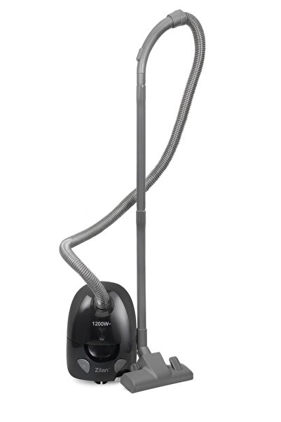 Zilan ZLN-8471 bag vacuum cleaner, 1200 W, 2 L textile bag, 5-filter, 5 m retractable cord, black