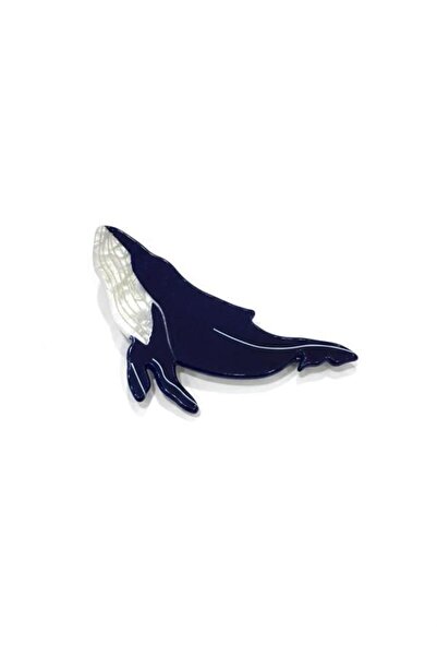 MENESSA مشبك الحوت - أزرق