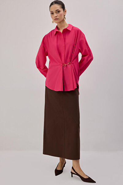 Touché Privé Poplin Shirt with Metal Accessories