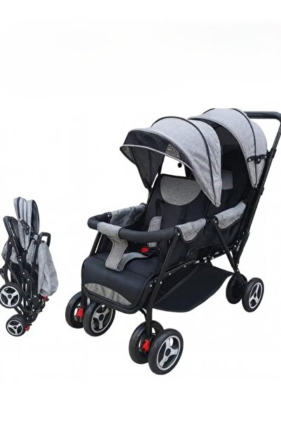 MAAS High-quality double stroller with a durable and safe design for your child's safety and comfort.