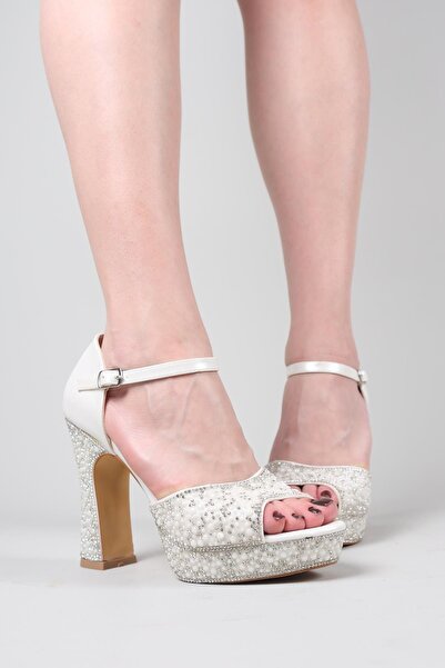 Birikon Tate Beaded Platform Heels