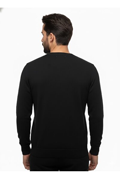 Plus Scorpion Men's sweater with velvet look - soft and comfortable