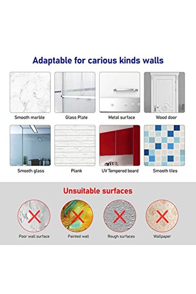 Sueva Set of 10 Adhesive Hooks, Stainless Steel, Transparent Finish