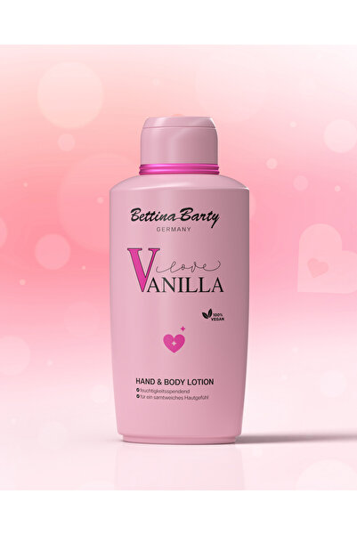 BETTİNA BARTY Love Vanilla Hand & Body Lotion - Sevgi Vanilyalı El & Vücut Losyonu 500 ml