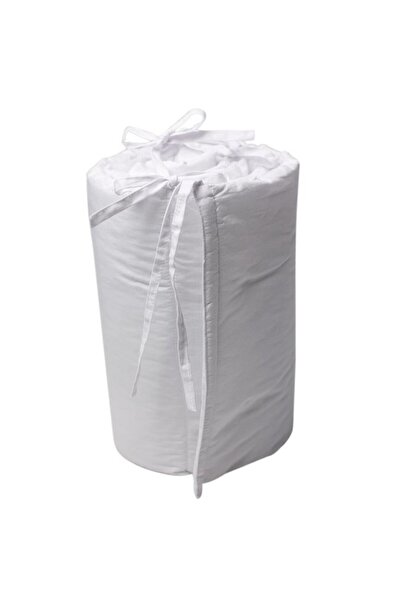 PRICHINDEL Set de 2 bare de protecție pentru pătuț, albe, 180 x 30 cm