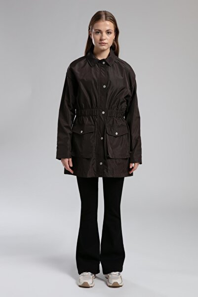 Lee Cooper Khaki Women's Coat 261 Lcf 232002 Regina Khaki