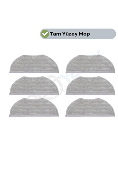 robotyedek Xiaomi H40 compatibil de înaltă calitate, 6 bucăți mop-microfibră ...