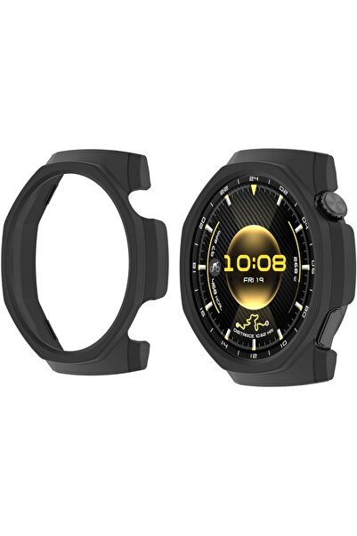 UnDePlus Huawei Watch Gt 6 Pro 46mm Hard Pc Case and Screen Protector Without Writing Watch