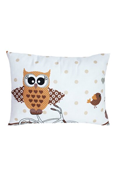 PRICHINDEL Pillow, Large cream owls, 30 x 40 cm