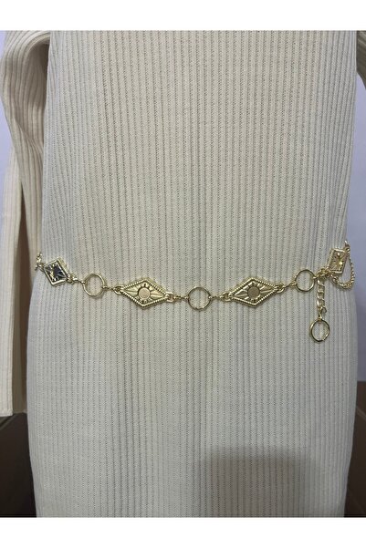 MY QILAM حزام سلسلة ذهبي منقوش، حزام فستان، حزام قميص، حزام معطف، حزام بنطلون...