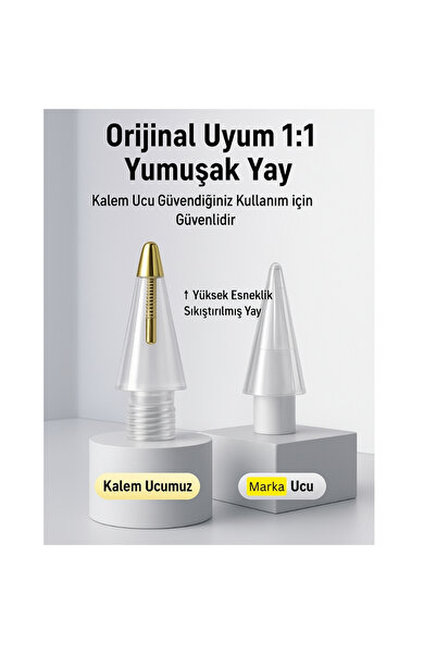 Abbruch Apple Pencil 2St/1St Generation Pencil Pro/Usb-C for iPad Pro/Mini/Air Durable with 6 Replacement Tips and Case