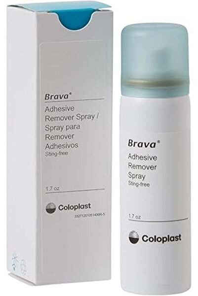 Coloplast مزيل لاصق برافا - خالٍ من اللسعات (1.7 أونصة سائلة)