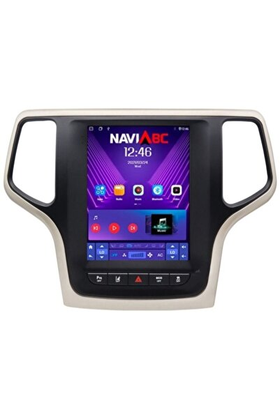 NAVI-ABC Navigație în stil Tesla pentru Jeep Grand Cherokee (2014-2017) 9.7in...