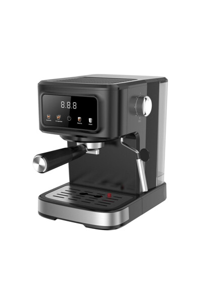 Crown Espresso machine for ground coffee and capsules CEM-1527, 1000W,20bar, 1.5l,Thermo block,Black