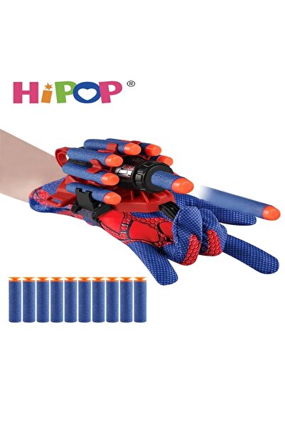 HIPOP ألعاب قاذفة سبايدرمان، ألعاب إطلاق مقذوفات مثبتة على المعصم، ألعاب مثير...